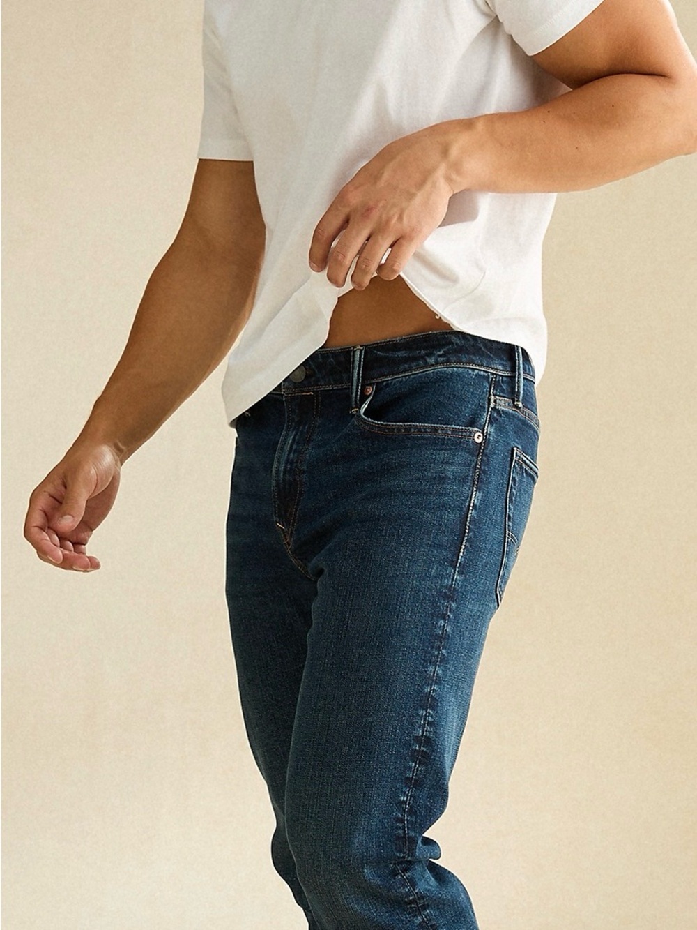 American eagle Airflex+ Dark Blue skinny Jeans - Picture 4 of 10